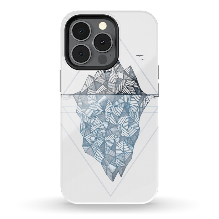 iPhone 13 pro StrongFit Iceberg by Barlena