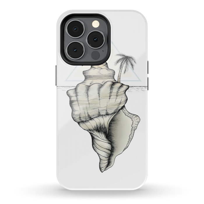 iPhone 13 pro StrongFit Secret Island by Barlena