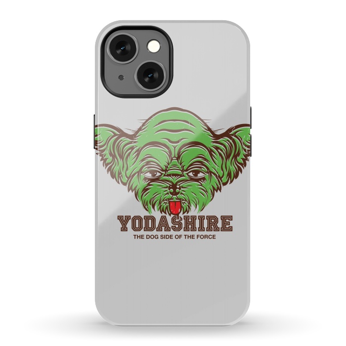 iPhone 13 StrongFit [ba dum tees] Yodashire by Draco