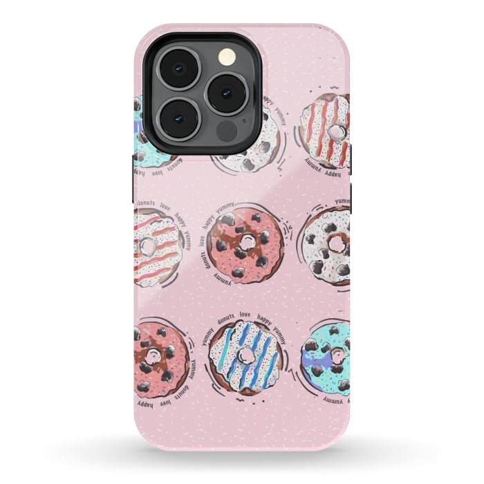 iPhone 13 pro StrongFit Donut Love 3 by MUKTA LATA BARUA