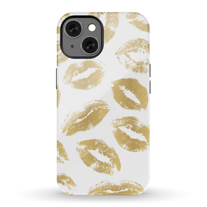 iPhone 13 StrongFit Golden Kiss by Martina