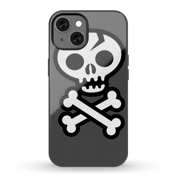 iPhone 13 StrongFit Skull & Crossbones by Wotto