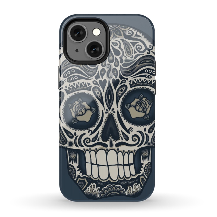 iPhone 13 mini StrongFit Calavera IV by Wotto