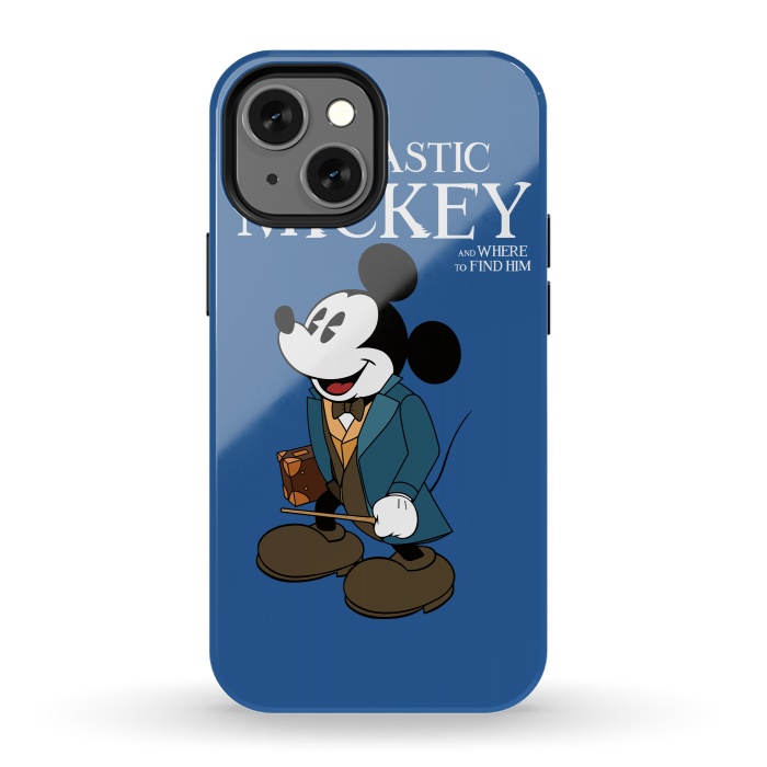 iPhone 13 mini StrongFit Fantastic Mickey by Alisterny