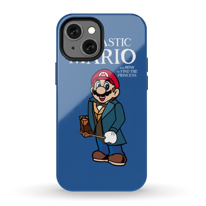 iPhone 13 mini StrongFit Fantastic Mario by Alisterny