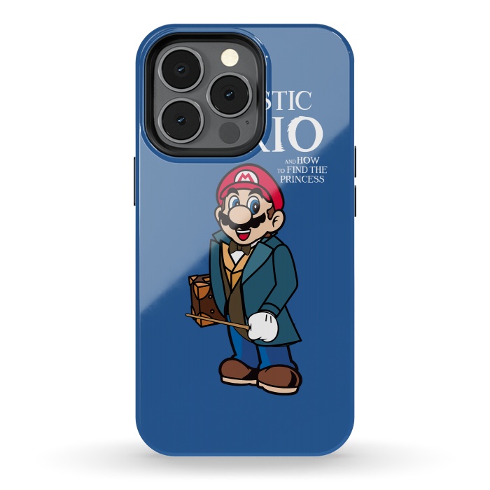 iPhone 13 pro StrongFit Fantastic Mario by Alisterny