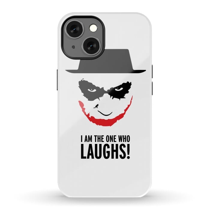 iPhone 13 StrongFit Heisenberg Joker I Am The One Who Laughs Breaking Bad Dark Knight  by Alisterny