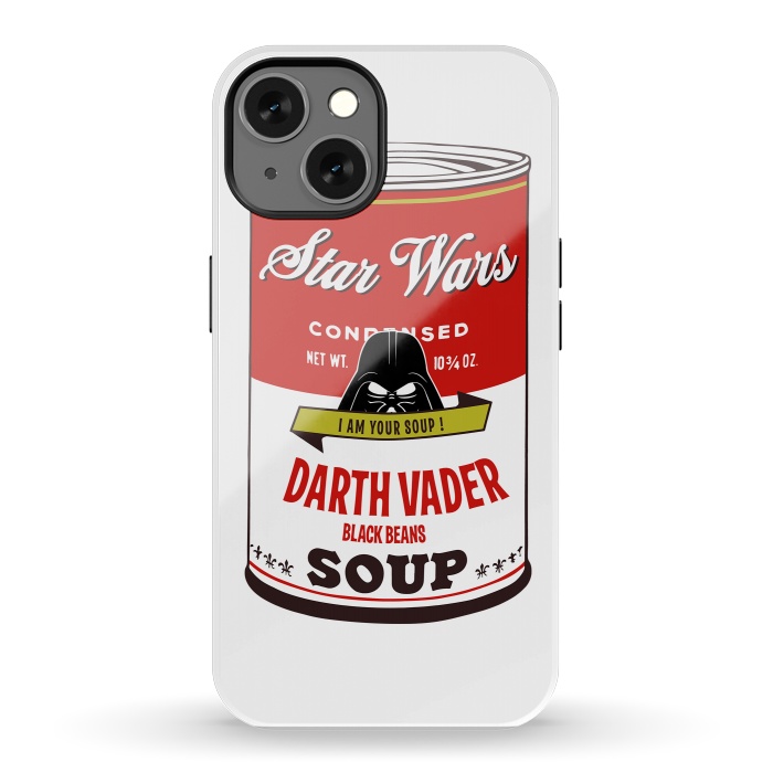 iPhone 13 StrongFit Star Wars Campbells Soup Vader by Alisterny
