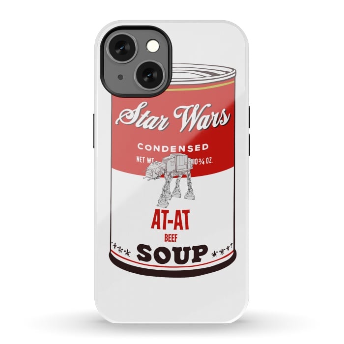 iPhone 13 StrongFit Star Wars Campbells Soup At-At by Alisterny