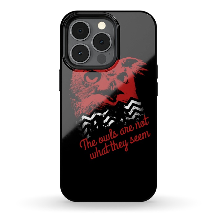 iPhone 13 pro StrongFit Twin Peaks The Owls Are Not What They Seem by Alisterny