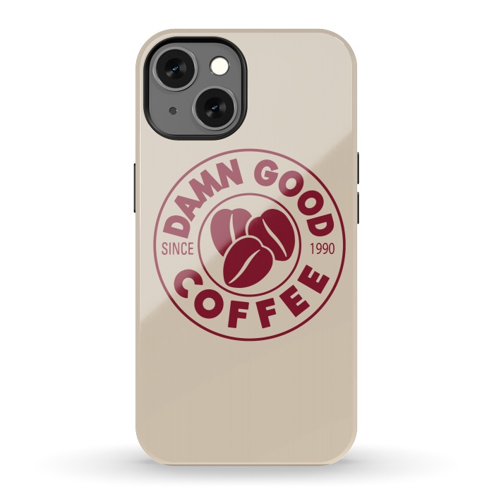 iPhone 13 StrongFit Twin Peaks Damn Good Coffee Costa by Alisterny