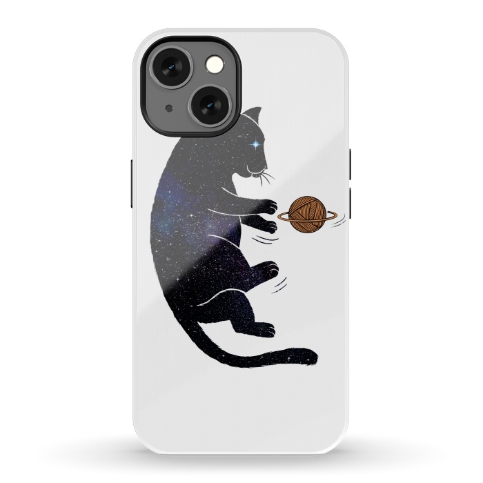 iPhone 13 StrongFit Cat Universe by Coffee Man