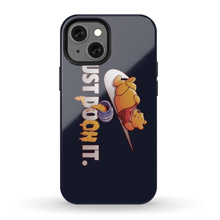 iPhone 13 mini StrongFit JUST POOH IT by SKULLPY