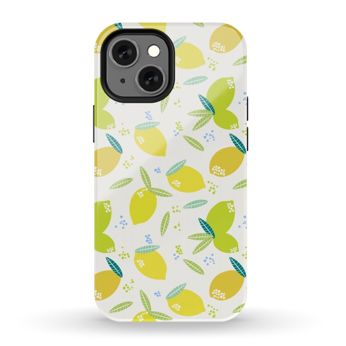 iPhone 13 mini StrongFit lemons by Edith May