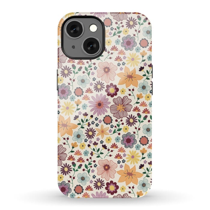 iPhone 13 StrongFit Wild Bloom by TracyLucy Designs