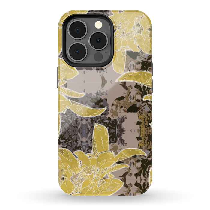 iPhone 13 pro StrongFit YellowBells by Zala Farah