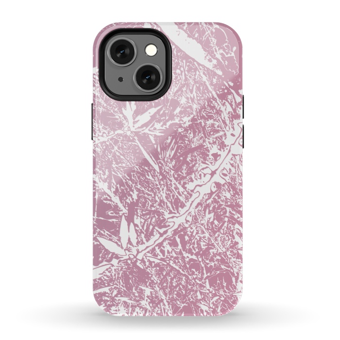 iPhone 13 mini StrongFit Pink Floral Art by Zala Farah