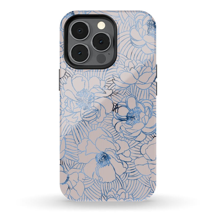 iPhone 13 pro StrongFit ThistleDown  by Victoria Krupp-Rombalski