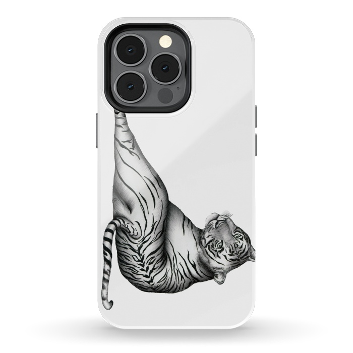 iPhone 13 pro StrongFit The Hunter | Tiger by ECMazur 