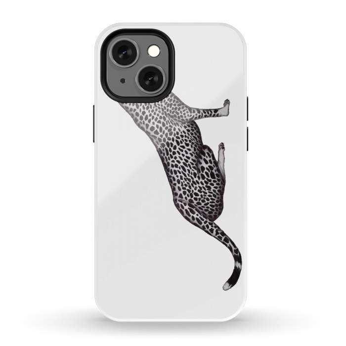 iPhone 13 mini StrongFit The Cheater | Cheetah by ECMazur 