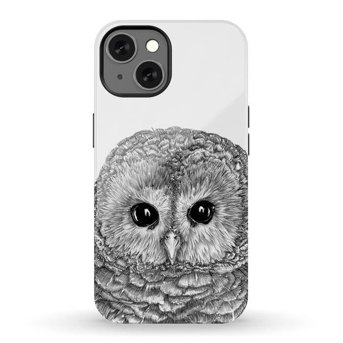 iPhone 13 StrongFit Tiny Owl by ECMazur 