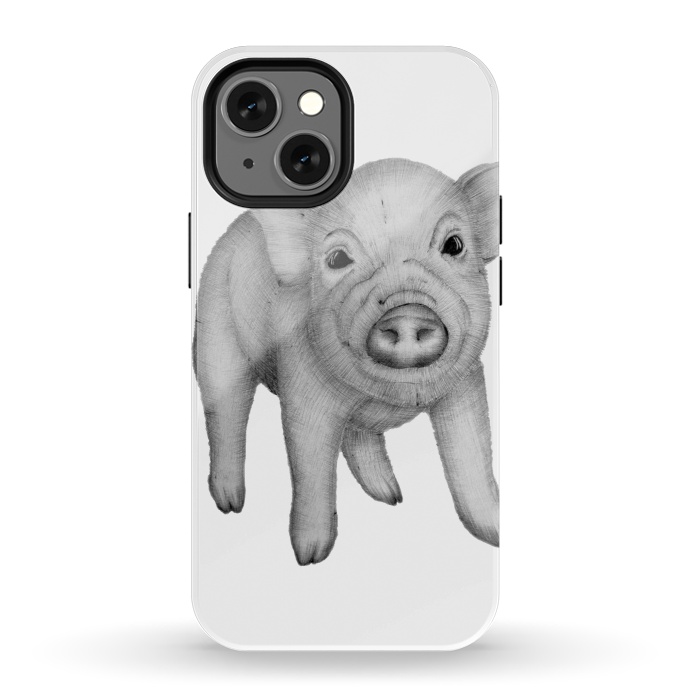 iPhone 13 mini StrongFit This Little Piggy by ECMazur 