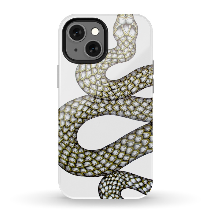 iPhone 13 mini StrongFit Snake's Charm by ECMazur 
