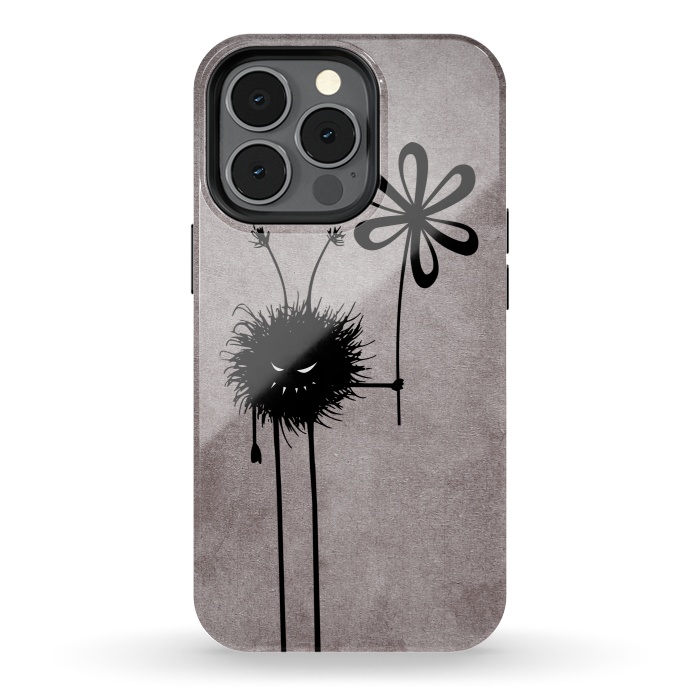 iPhone 13 pro StrongFit Evil Flower Bug by Boriana Giormova