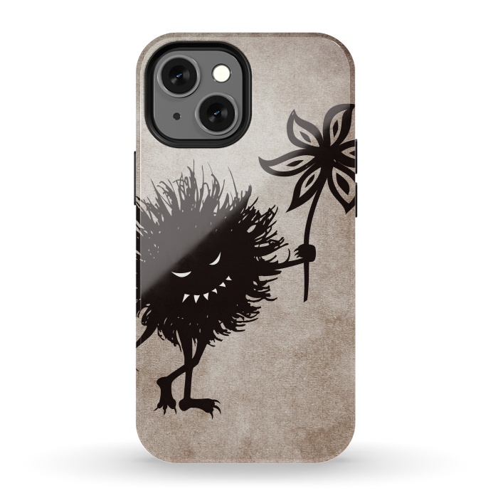 iPhone 13 mini StrongFit Evil Bug Gives Flower by Boriana Giormova