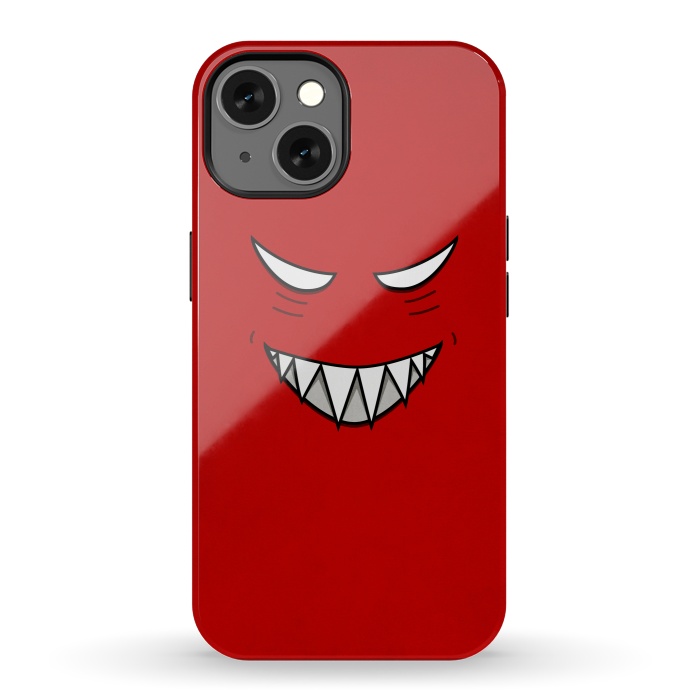 iPhone 13 StrongFit Evil Grinning Face by Boriana Giormova