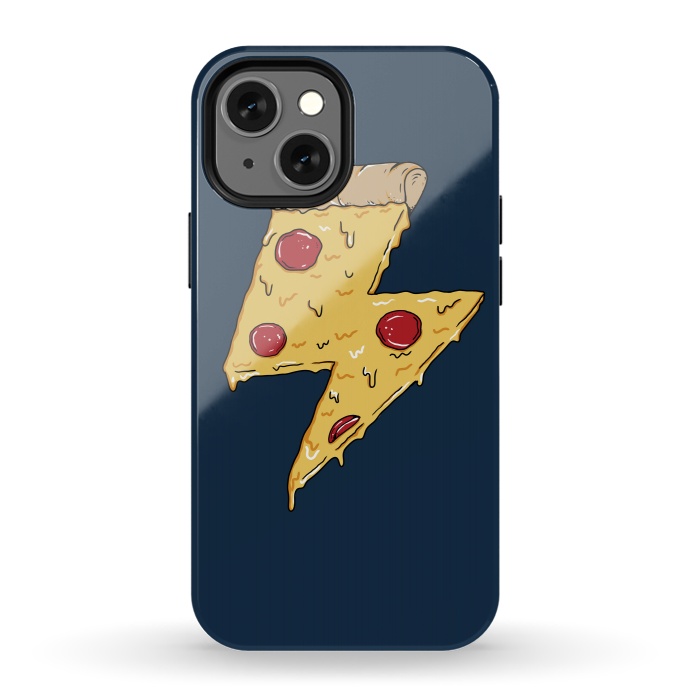 iPhone 13 mini StrongFit Pizza Power by Coffee Man