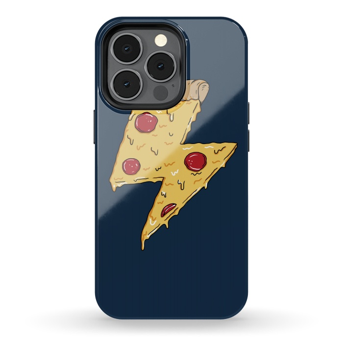iPhone 13 pro StrongFit Pizza Power by Coffee Man
