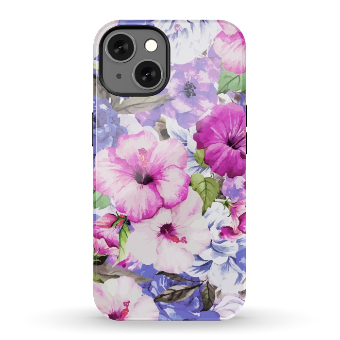 iPhone 13 StrongFit Purple Blossom by Uma Prabhakar Gokhale