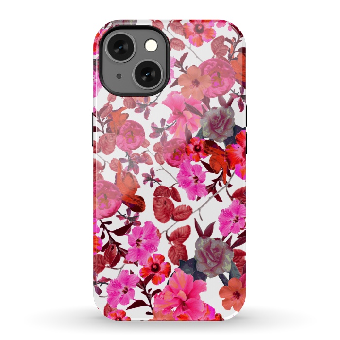 iPhone 13 StrongFit Zariya Flower Garden (Pink) by Zala Farah