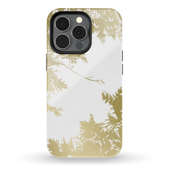 iPhone 13 pro StrongFit Night's Sky Gold by Caitlin Workman