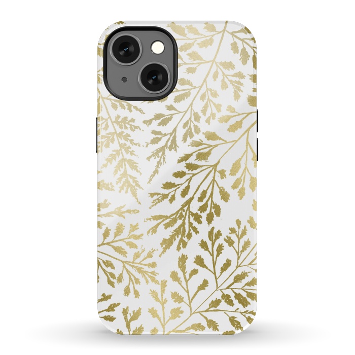 iPhone 13 StrongFit Foliage Gold by Caitlin Workman
