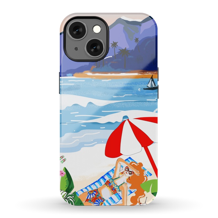 iPhone 13 StrongFit Beach Holiday 3 by MUKTA LATA BARUA