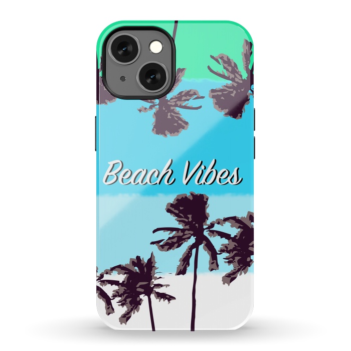iPhone 13 StrongFit Beach Vibes blue by MUKTA LATA BARUA