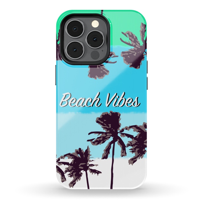 iPhone 13 pro StrongFit Beach Vibes blue by MUKTA LATA BARUA
