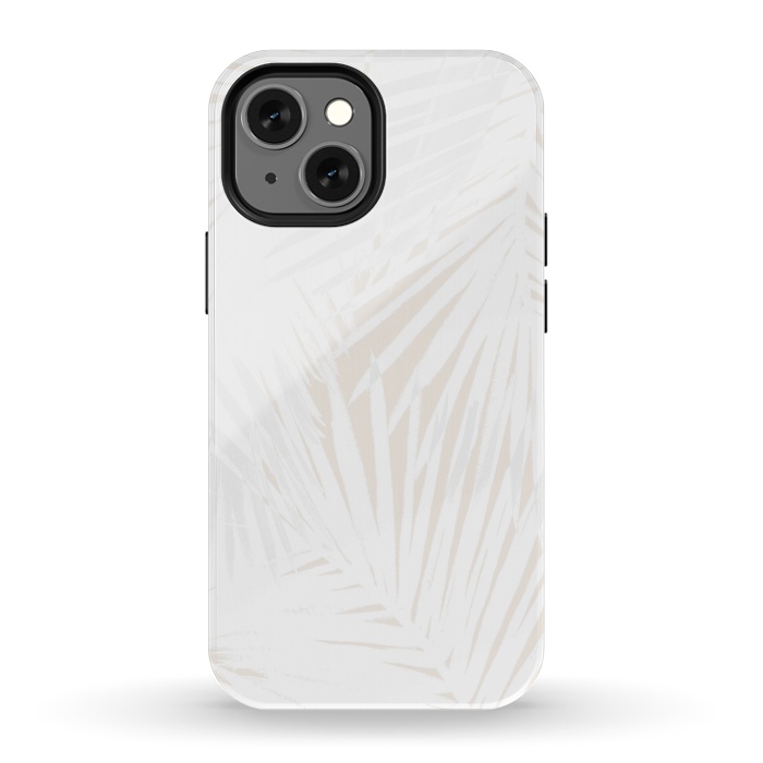 iPhone 13 mini StrongFit Blush Palms by Caitlin Workman