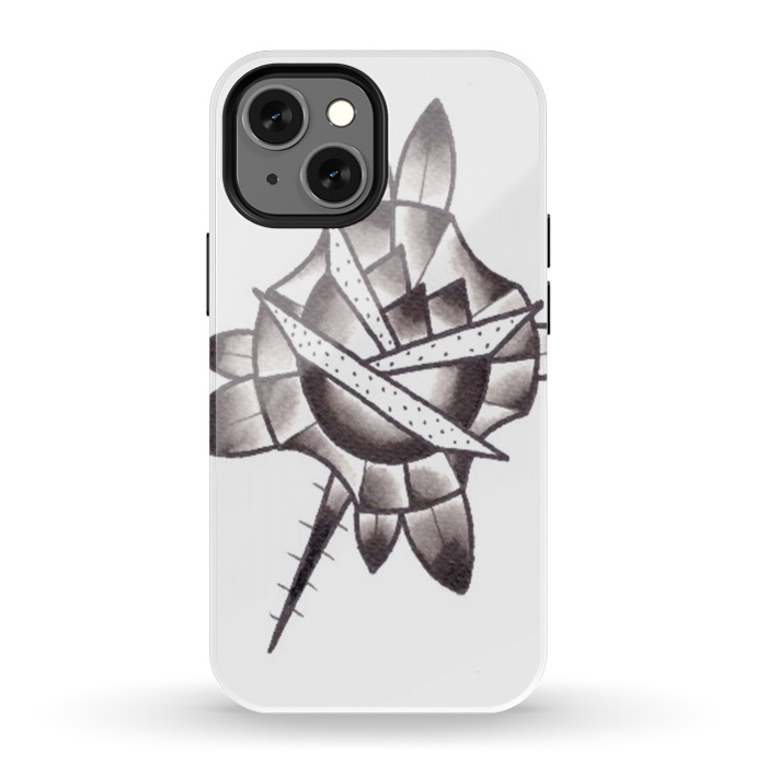 iPhone 13 mini StrongFit rose2 by Evaldas Gulbinas 