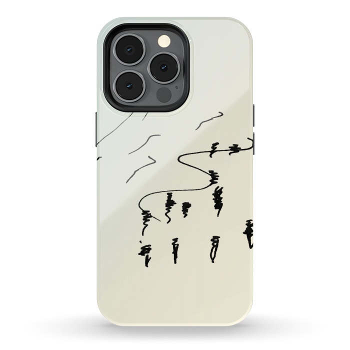 iPhone 13 pro StrongFit Beach Daze by Caitlin Workman