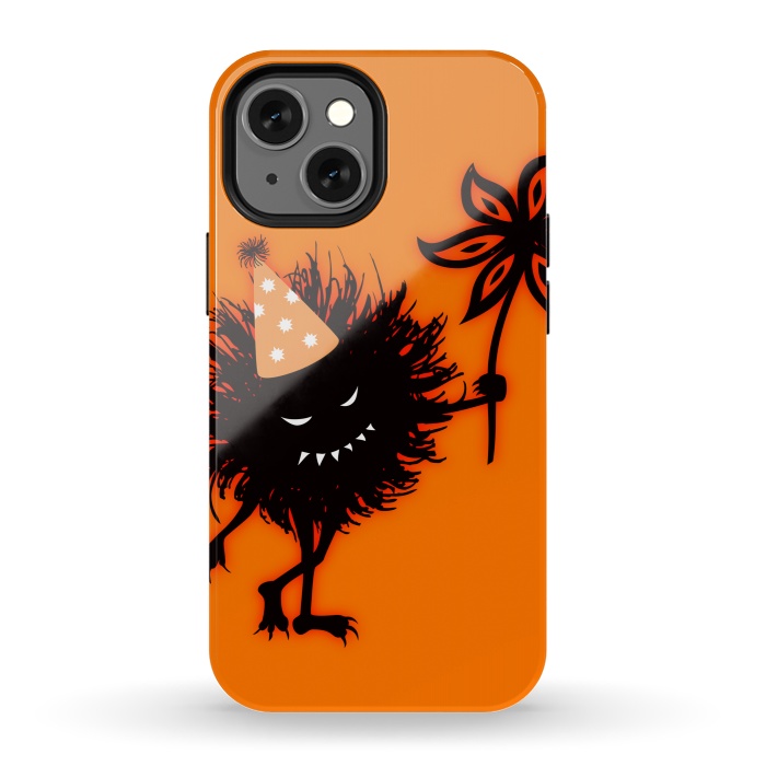 iPhone 13 mini StrongFit Evil Bug Halloween Party by Boriana Giormova