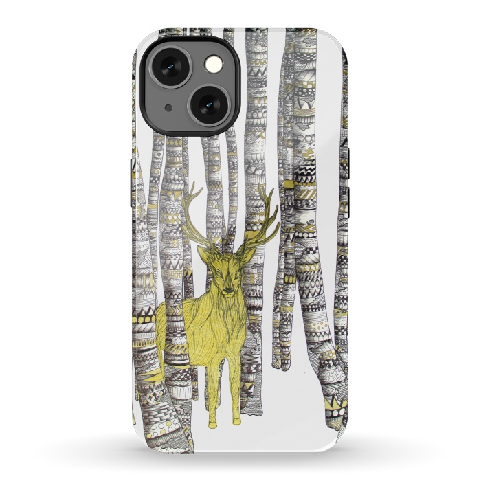 iPhone 13 StrongFit The Golden Stag by ECMazur 