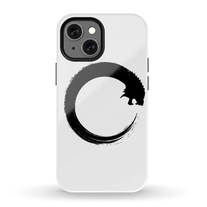 iPhone 13 mini StrongFit Wild Circle by Sitchko
