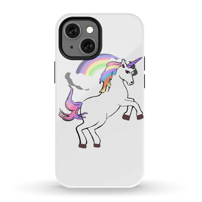 iPhone 13 mini StrongFit Unicorn Pride by MUKTA LATA BARUA