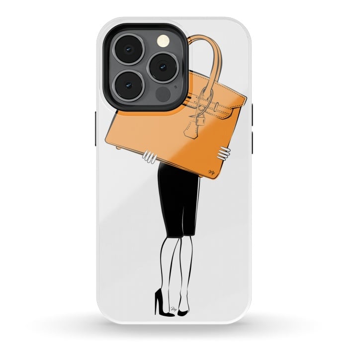 iPhone 13 pro StrongFit Big Hermes Bag by Martina