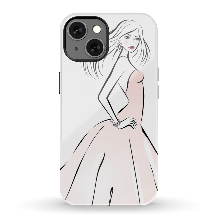 iPhone 13 StrongFit Elegant woman bride by Martina