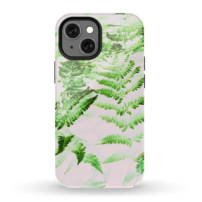 iPhone 13 mini StrongFit Fern Forest by Uma Prabhakar Gokhale