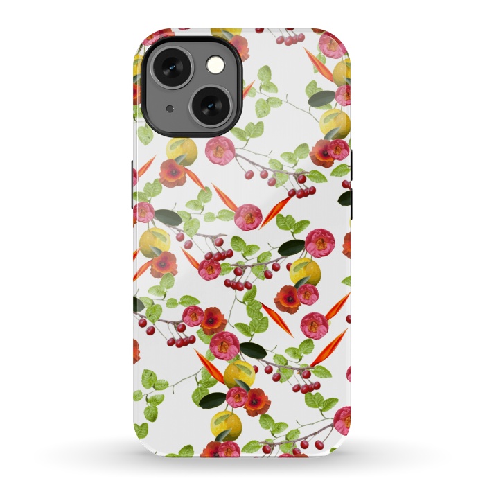 iPhone 13 StrongFit Fruity Flora by Zala Farah